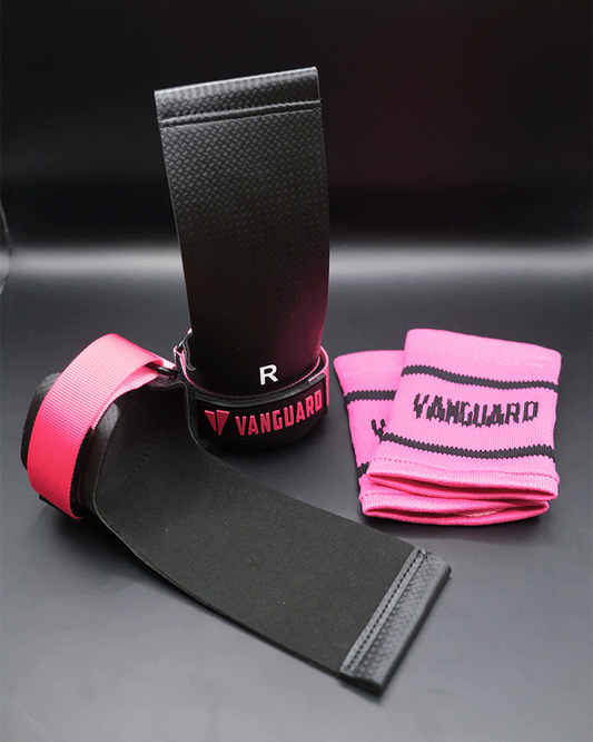 ACE Carbon Grips (Dual Pink)